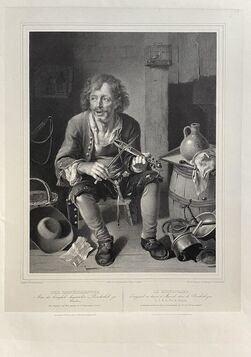 Jan Philips van der Schlichten, ‘Le ménétrier (The Minstrel)’, ca. 1840