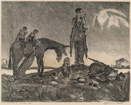 Raymond Steth, ‘Heaven on a Mule’, ca. 1940