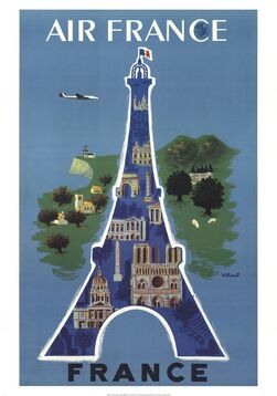 Bernard Villemot, ‘Air France’, 2002