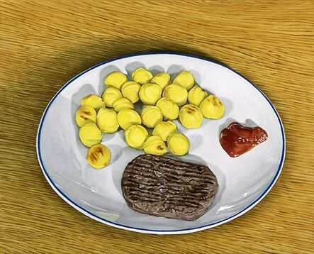 Thomas Lévy-Lasne, ‘Steak haché et pommes noisette’, 2021