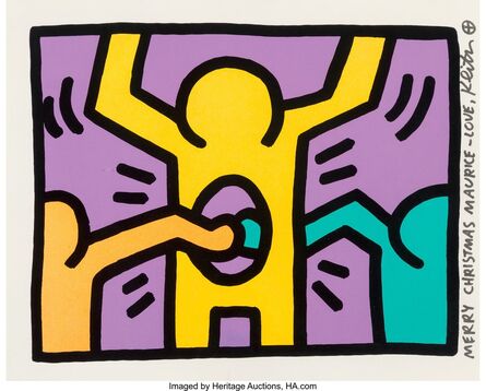 Keith Haring, ‘Untitled. from Pop Shop I’, 1987