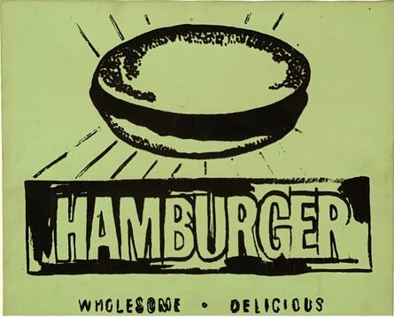 Andy Warhol, ‘Hamburger’, 1986
