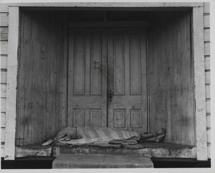 Dorothea Lange, ‘Death in Doorway, San Joaquin Valley, California’, 1938-printed 1960