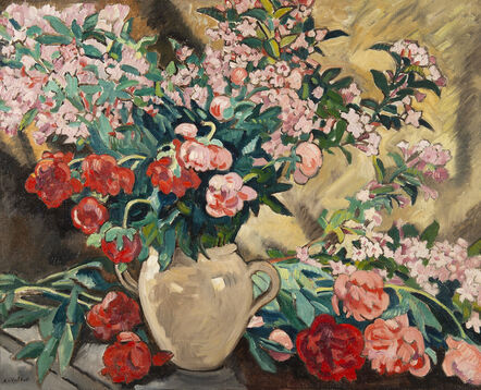 Louis Valtat, ‘Pivoines dans un vase jaune’, ca. 1927