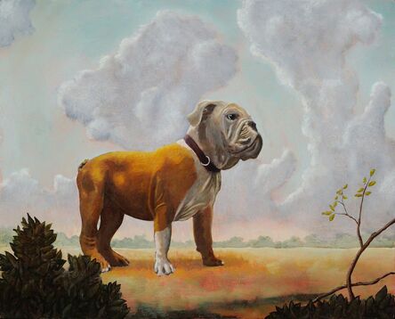 Tim Vermeulen, ‘Landscape with Bull Dog’