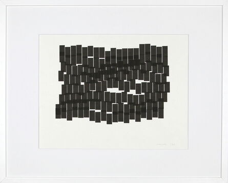 Vera Molnar, ‘Structure horizontale’, 1984