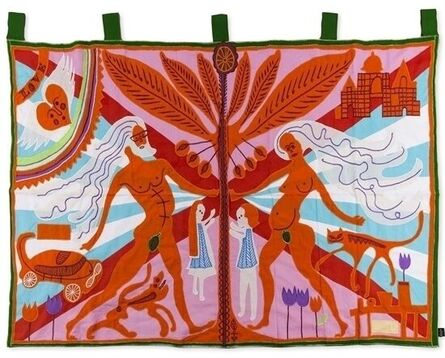 Grayson Perry, ‘MARRIAGE FLAG’, 2018