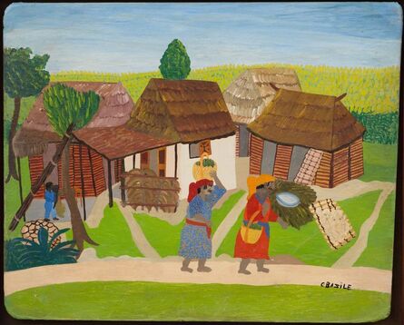Castera Bazile, ‘Untitled (Peasant Life) ’, ca. 1946