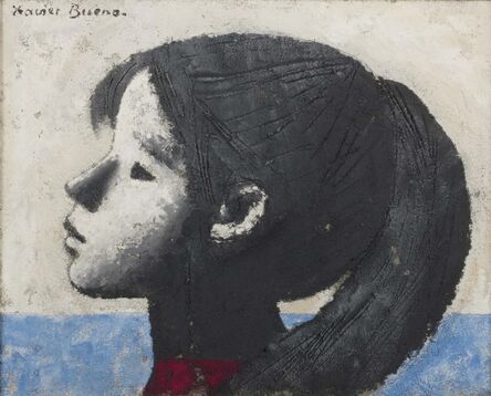 Xavier Bueno, ‘Profile of young girl’, performed in 1979