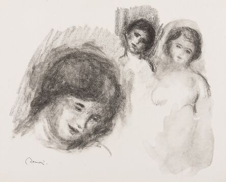 Pierre-Auguste Renoir, ‘La Pierre au Trois Croquis (Delteil 41, Stella 41)’, 1904