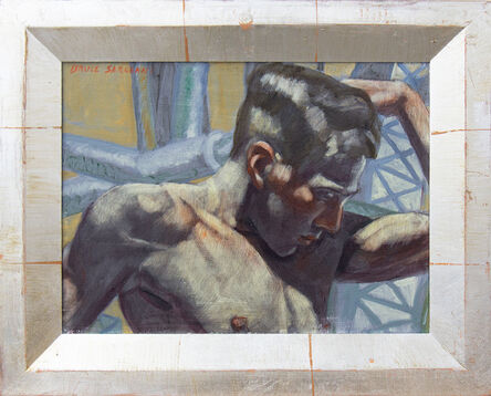 Mark Beard, ‘[Bruce Sargeant (1898-1938)] Boris with Constructivist Background’, n.d.
