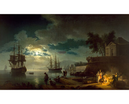 Claude-Joseph Vernet, ‘Mediterranean Harbor ’, 1771