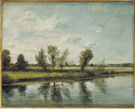 John Constable, ‘Watermeadows near Salisbury’, 1829/30
