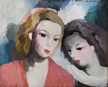 Marie Laurencin, ‘Lesbian Friends, Deux Femmes’, ca. 1930