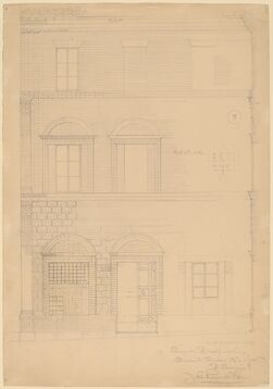 John Russell Pope, ‘Siena Brickwork’, ca. 1896