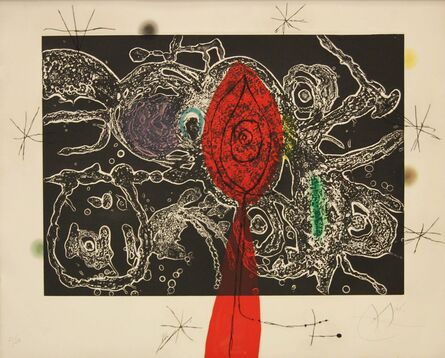 Joan Miró, ‘Espriu-Miro’, 1975