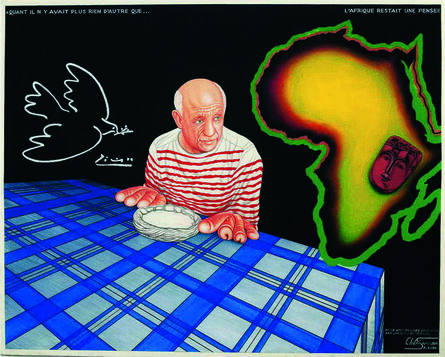 Chéri Samba, ‘Picasso’, 2000