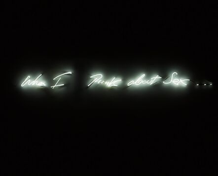 Tracey Emin, ‘When I Think About Sex’, 2005