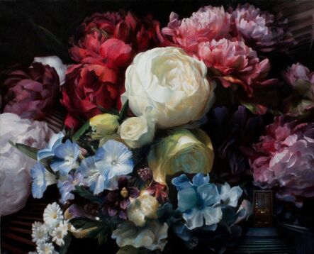 Kate Sammons, ‘Stairs and Flowers’, 2015