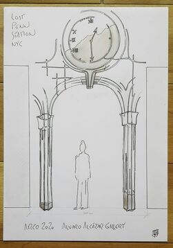 Juan Garaizabal, ‘Lost Penn station NYC’, 2019