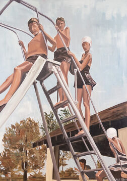 Amanda K. Snyder, ‘Pool Slide’, 2025