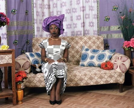 Mickalene Thomas, ‘Two Wives: Nollywood #1’, 2010