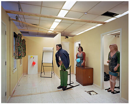 Lynne Cohen, ‘Untitled (classroom, police school, balloons)’, 2007