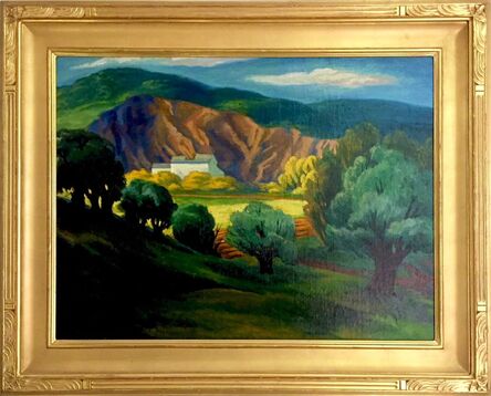 RAD Miller, ‘Quarry Landscape’, 1920s