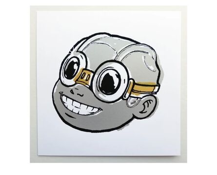 Hebru Brantley, ‘Deluxe "Editions" with Silver & Gold Prints (Smile , Phibby, Lilac)’, 2021