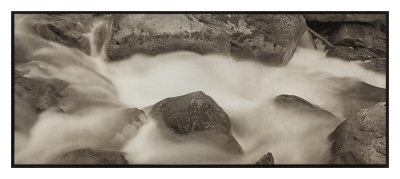 Kerik Kouklis, ‘Rocks and Whitewater near Toronto, Canada’, 1999, Photography, Platinum/Palladium, Veritas Editions 