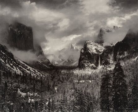Ansel Adams, ‘Clearing Winter Storm, Yosemite Valley, California’, 1944