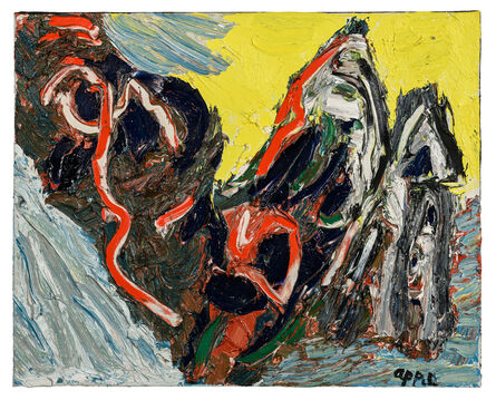 Karel Appel, ‘Personage in Landscape’, 1991