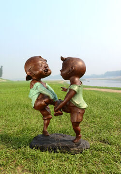 Zhang Jian Long, ‘Wrestling!’, 2012