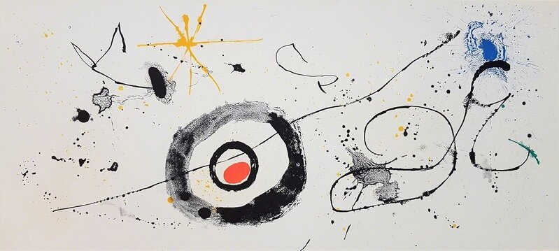 Joan Miró, ‘Abstract Composition’, Print, Color lithograph, Cerbera Gallery