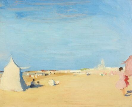 Sir Gerald Festus Kelly, ‘La plage des Barraques’, 1906