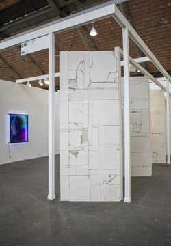 Steve Turner at Art Brussels 2017, installation view