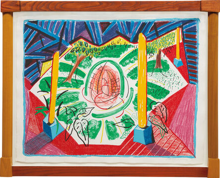David Hockney, ‘Views of Hotel Well II, from Moving Focus Series’, 1985