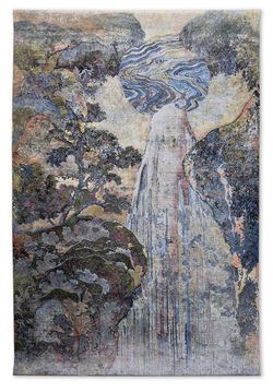 Don and Era Farnsworth, ‘Waterfall Homage, Tribute to Hokusai’, 2023