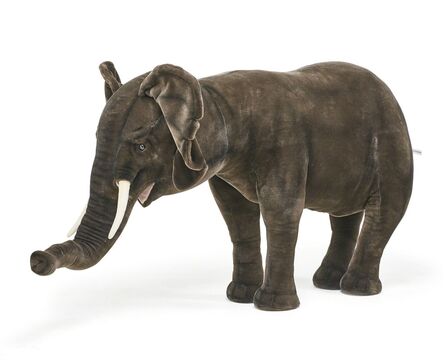 ‘Immense FAO Schwarz Plush Elephant’