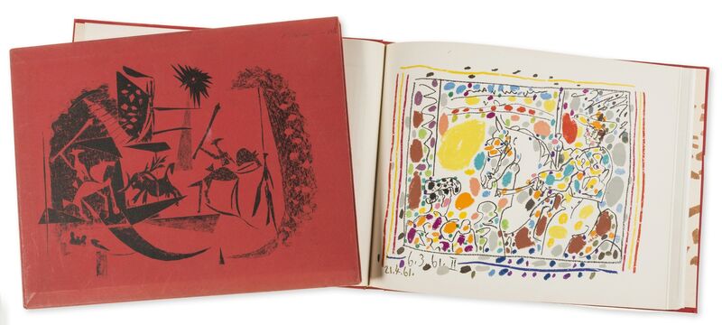 Pablo Picasso, ‘A Los Toros avec Picasso, by Jaime Sabartés (Bloch 1014-47; Cramer Books 113)’, 1961, Print, Book, comprising 4 lithographs, Forum Auctions