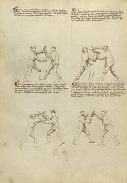 Fiore Furlan dei Liberi da Premariacco, ‘Combat with Dagger’, 1410