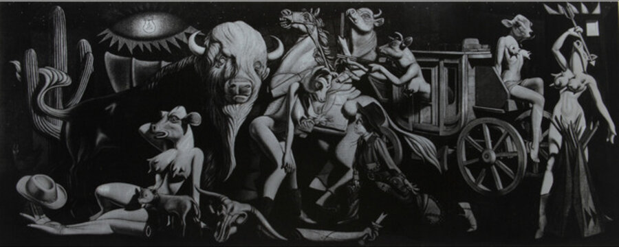 Cowgirl Guernica Black/Silver