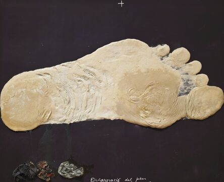 Antoni Tàpies, ‘Encarnacia del peu (Incarnation of the Foot)’, 1999