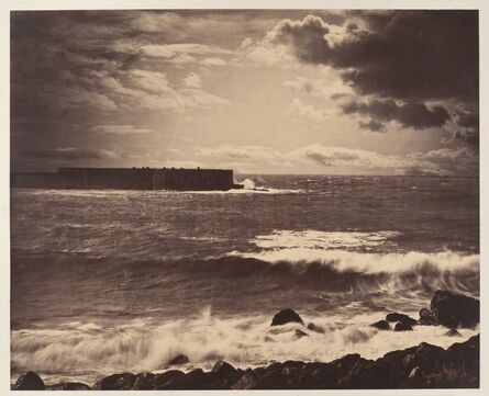 Gustave Le Gray, ‘[The Great Wave, Sète]’, 1857
