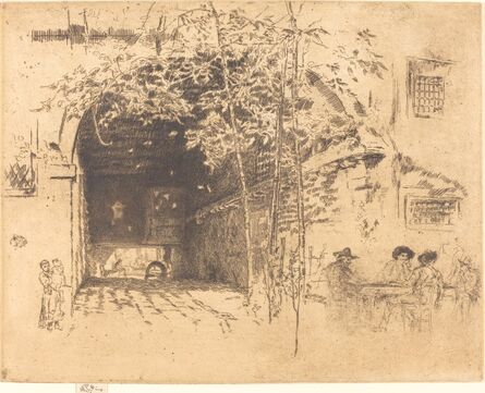 James Abbott McNeill Whistler, ‘The Traghetto, No.II’, 1880