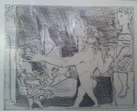 Pablo Picasso, ‘Minotaur aveugle guide par une fillete,III’, 1934