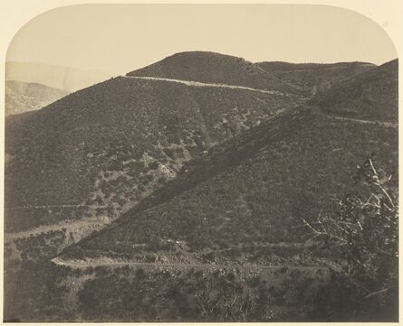 Carleton E. Watkins, ‘Railroad / Railroad Down the Mountain’, 1860