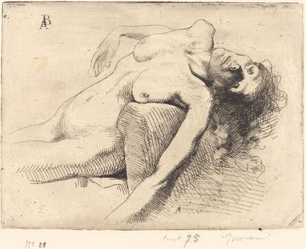 Albert Besnard, ‘Dying Woman (La Mourante)’, 1885