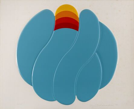 Shu Takahashi, ‘Blue ball’, 1973