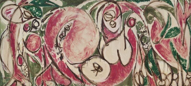 Lee Krasner, ‘The Seasons’, 1957, Painting, Oil and house paint on canvas, Denver Art Museum